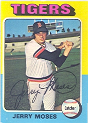 1975 Topps Mini Baseball Cards      271     Gerry Moses
